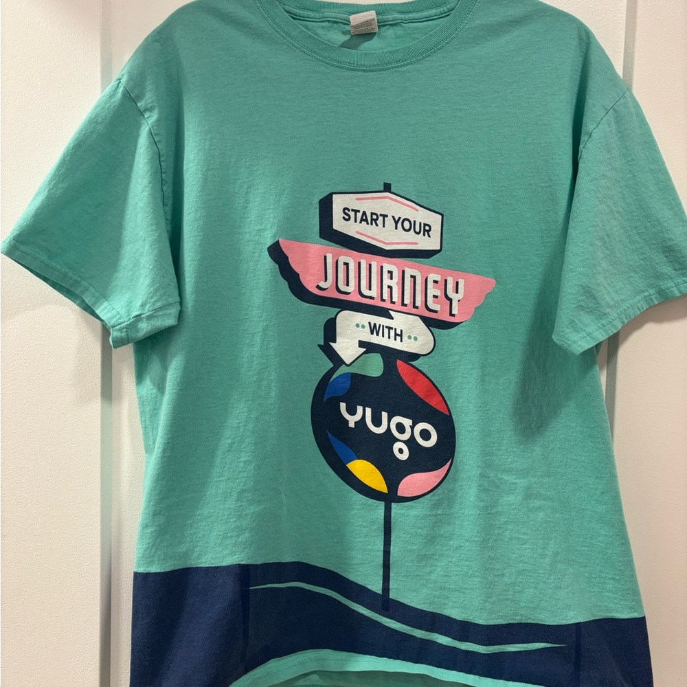 Fruit of the Loom Teal HD Cotton T-Shirt